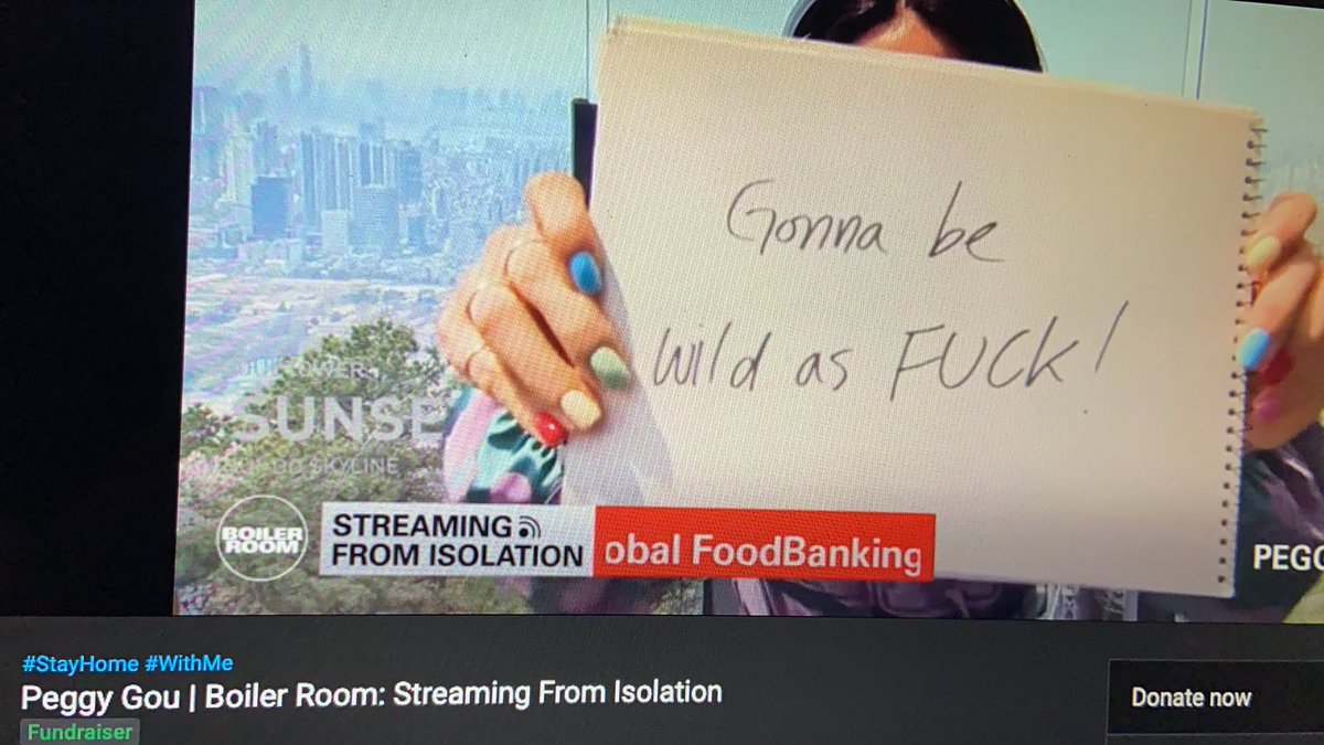 sharedbyme's tweet image. #PeggyGou @boilerroomtv best moment 🔥