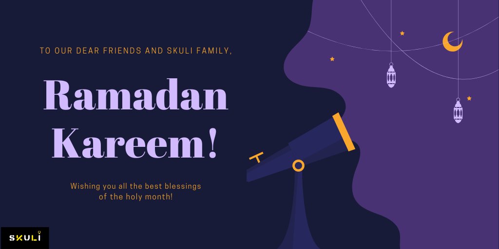 getskuli's tweet photo. Ramadan Kareem to all our Muslim family. Wishing you all the best blessings of the Holy Month!
#ramadankareem https://t.co/TdqMgPwXDT