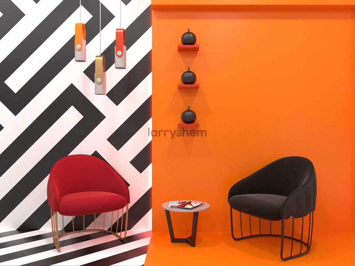 larryshem's tweet image. Proposed Office Waiting Area Design  by #Larryshem 

Which do you prefer? Orange or Cyan ?

#officereceptiondesign #officewaitingroom #officedesign #officedecor #simplicity #moderndesign #contemporarydesign