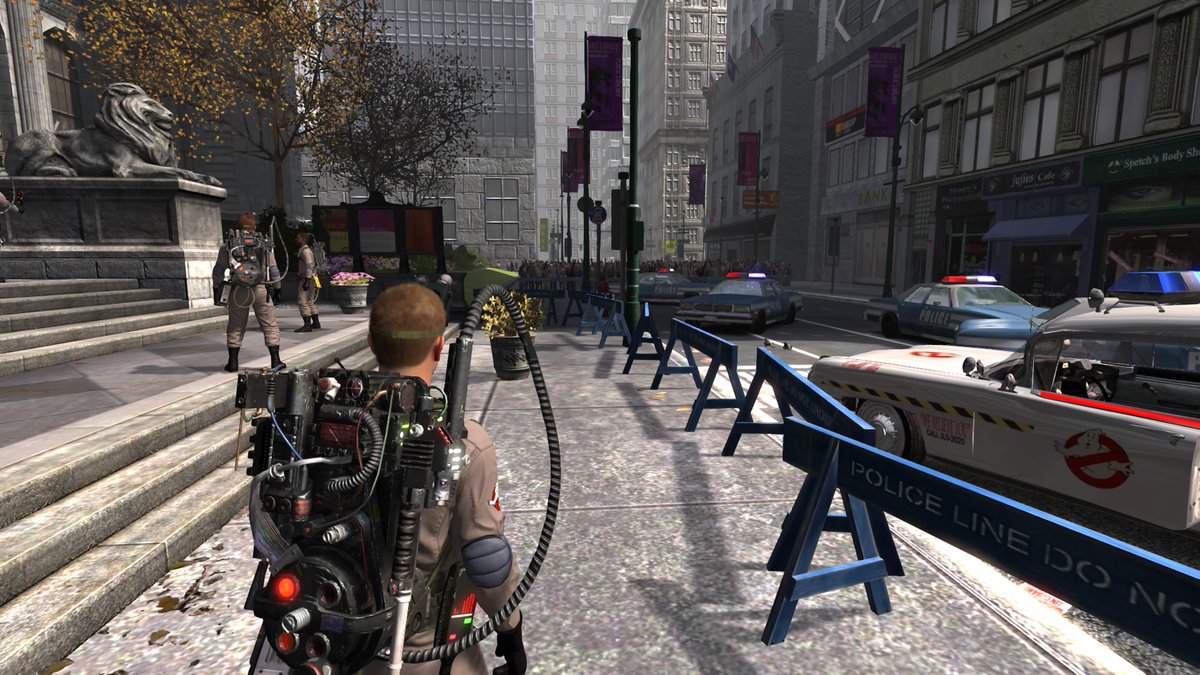 Если у вас случилась беда, кого вы позовете на помощь? #Ghosbusters #PS4share