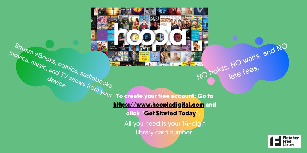 Waiting for your digital holds to become available? Check out hoopla for titles you can get right now!