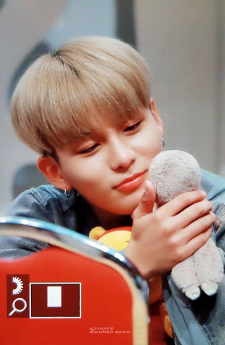 jongho with plushies, do not open thread if you have a weak spot for jongho