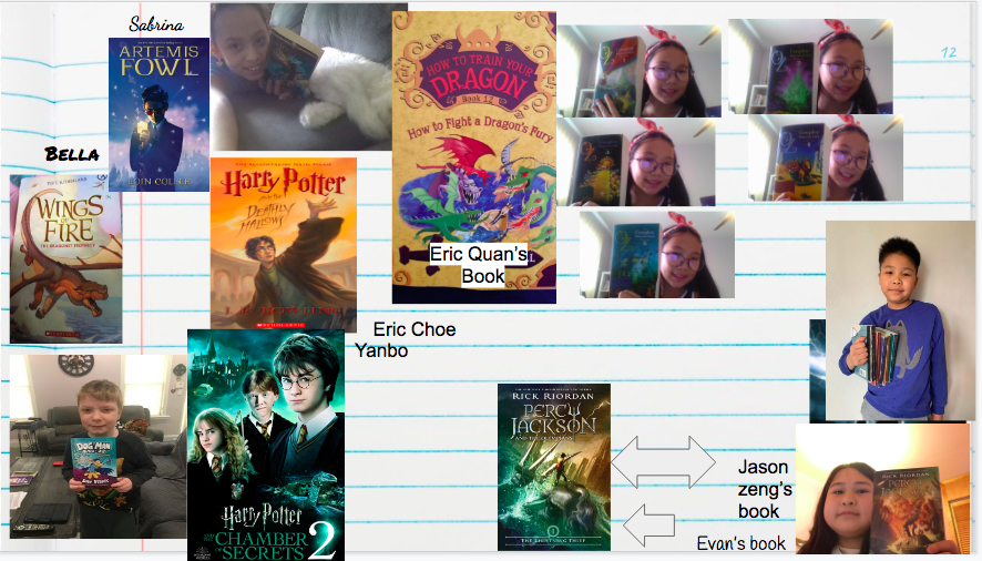 ps159q's tweet photo. To end our wonderful 5th Grade Spirit Week, students shared their fantasy books they were reading or dressed up as fantasy book characters! Thank you 5th Graders for showing your spirit this week! 💜@PS159_Q @ps159pta @A_Principal159Q https://t.co/1lFbpKmZO3