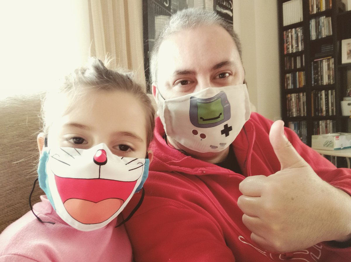 Preparados para salir mañana a la calle. Qué alegría.
Gracias a @goatxa por la rapidez!!