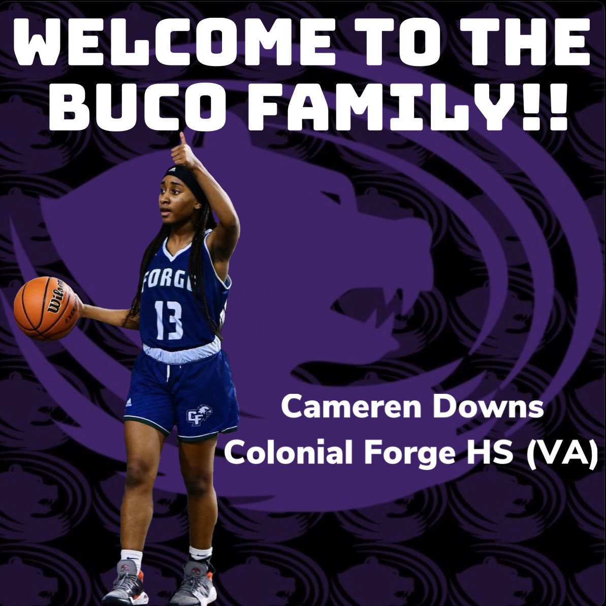 ButlerCCWBB's tweet photo. 🗣Help us welcome future grizzly Cameren Downs to the BUCO family‼️ #BUCO #signed #butlerccwbb https://t.co/jMjmJSvWfn