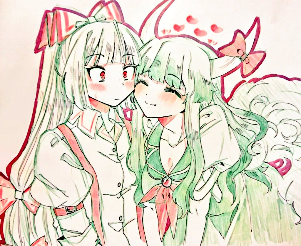 ট ইট র 春音ユリ らくがきもこけーね ハクタクけーねは素直かわいい 東方project