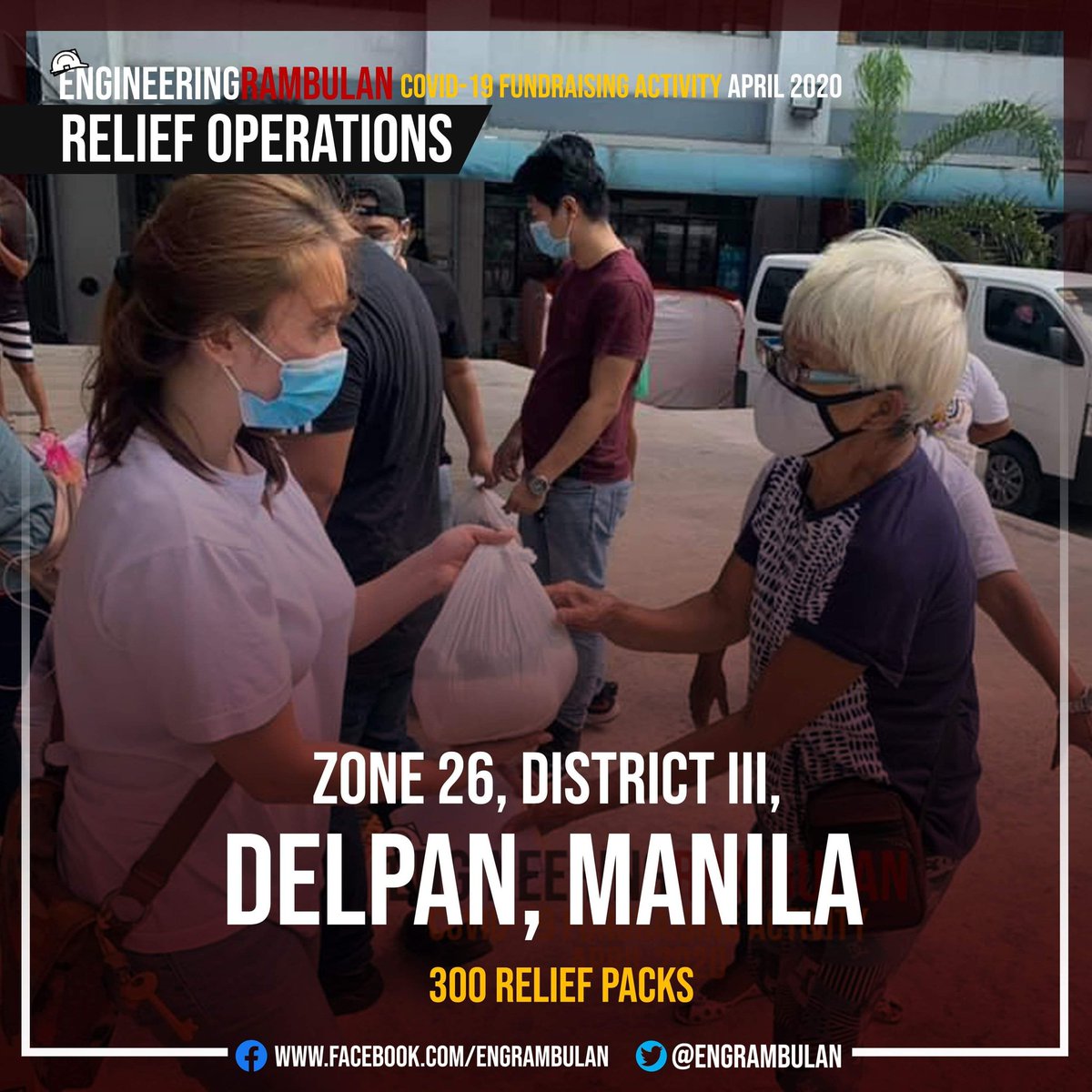 ENGRambulan's tweet photo. RELIEF OPERATION UPDATES:
3/4 
Ang sarap sa feeling ng makatulong ka, sa kabila ng ating dinaranas ngayon.

KUDOS ENGINEERS!

#EngineetingRambulan
#EngineeringBayanihan
#MillionThanksEngineering
#RambulanUpdates https://t.co/K0zZoIwjkj