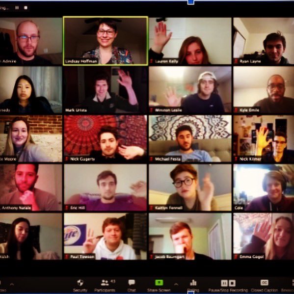 Free_IC's tweet photo. Checkout our first ever intercollegiate Zoom FreeIC meeting! If you think this is a post about “just another zoom class” then you’re sorely mistaken! https://t.co/GI4Fih2wDH