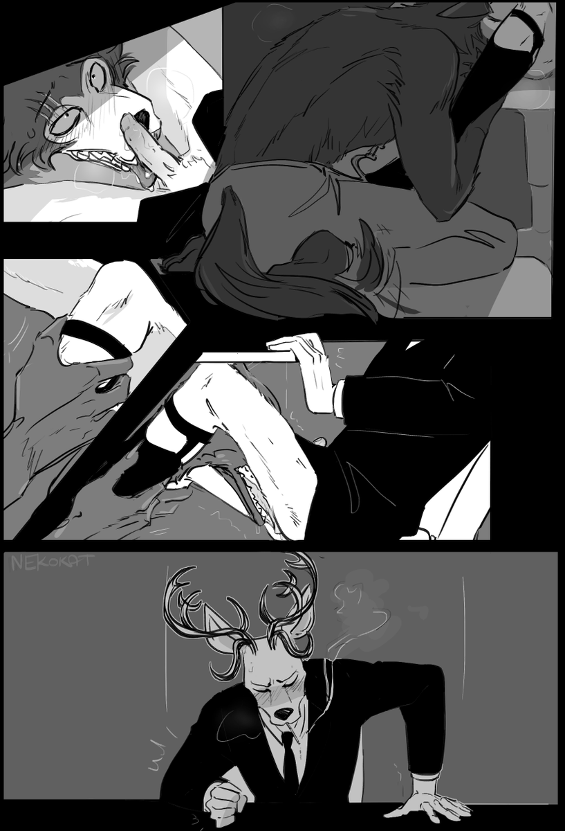 nekokat42's tweet photo. NSFW // #BEASTARS #beastarsfanart commission for @/DipshitHyena (you are the best) https://t.co/OWRz19Pinj