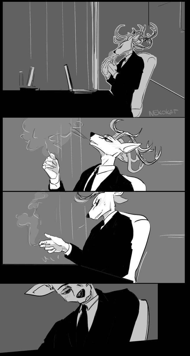 nekokat42's tweet photo. NSFW // #BEASTARS #beastarsfanart commission for @/DipshitHyena (you are the best) https://t.co/OWRz19Pinj