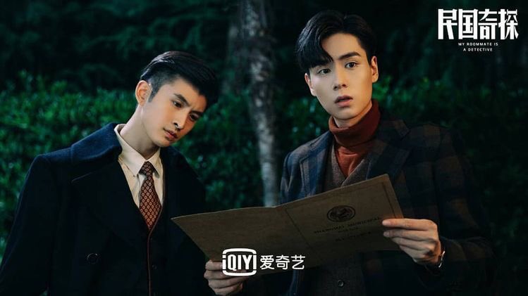 ✧ MY ROOMMATE IS A DETECTIVE ✧- hu yi tian & leon zhang & shane yan- a republican detective drama- not your typical romance drama- i never ever skip the opening song- i live for this bromance- their outfits <3