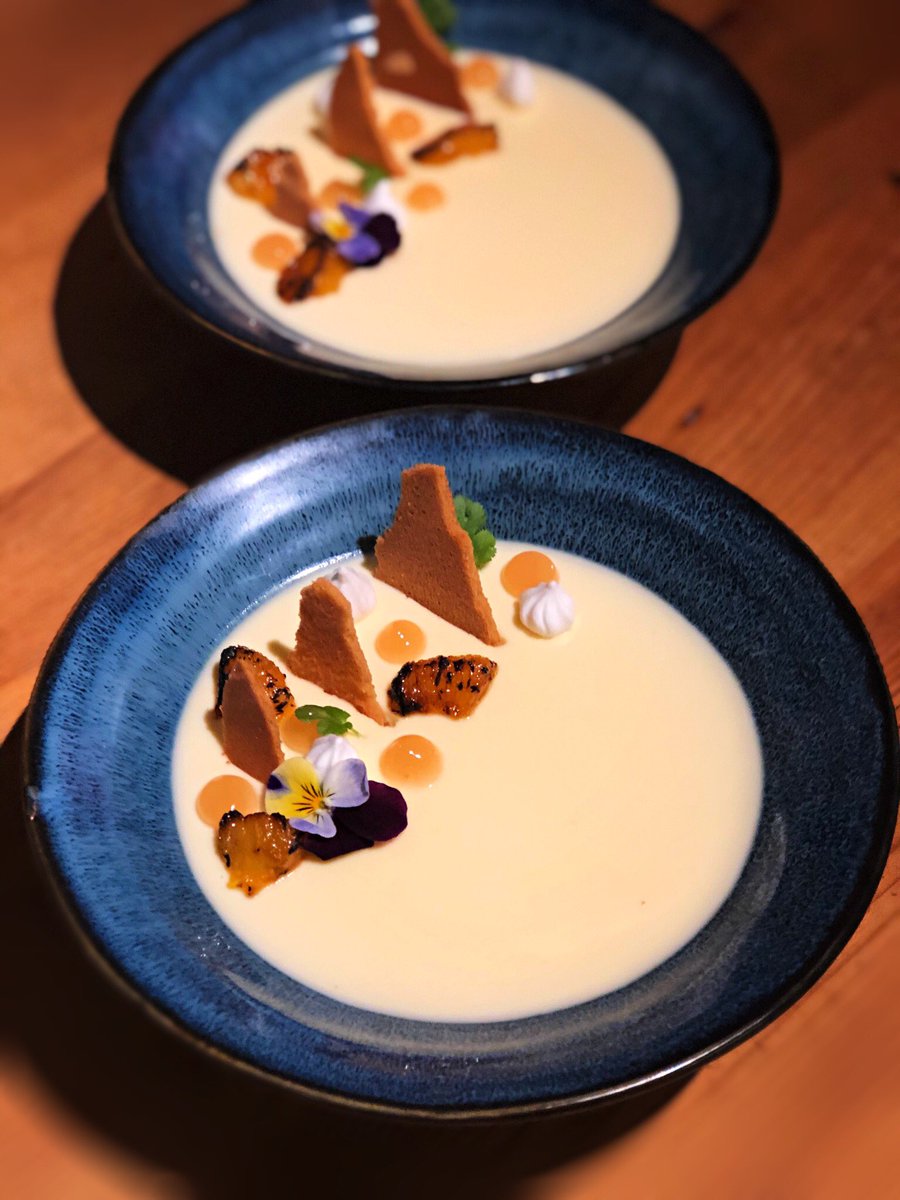 TheStyalKitchen's tweet photo. Right let’s do this... 

It was epic from start to finish, three courses of stunning food accompanied by the playlist from Wood Restaurant, talk about an awesome lockdown birthday for Scott.

Thank you Simon &amp; Phil 💕

#homeatwood #ratemywoodplate @WoodRestaurants @SimonJWoodUK https://t.co/cJ075EbgYF