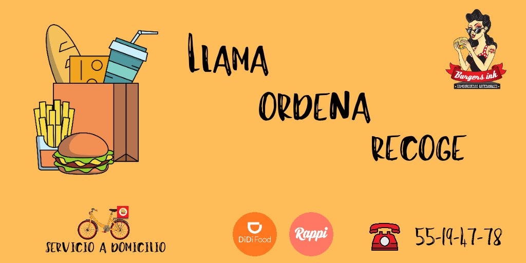 Los sábados de película saben mejor con una Burger. 🍔
Llama y haz tu pedido.☎️ 55194778

#findesemana #YoMeQuedoEnCasa
#Hamburguesas #ParaLlevar #ApoyaAlComercioLocal