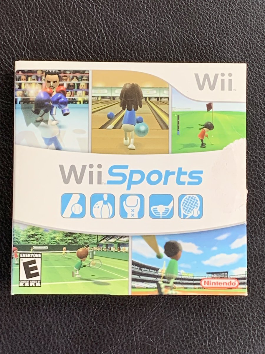 SunRunner96's tweet photo. I still love Wii Games #StayHome #SaturdayFunTime #WiiSports https://t.co/hnsrz5aunO