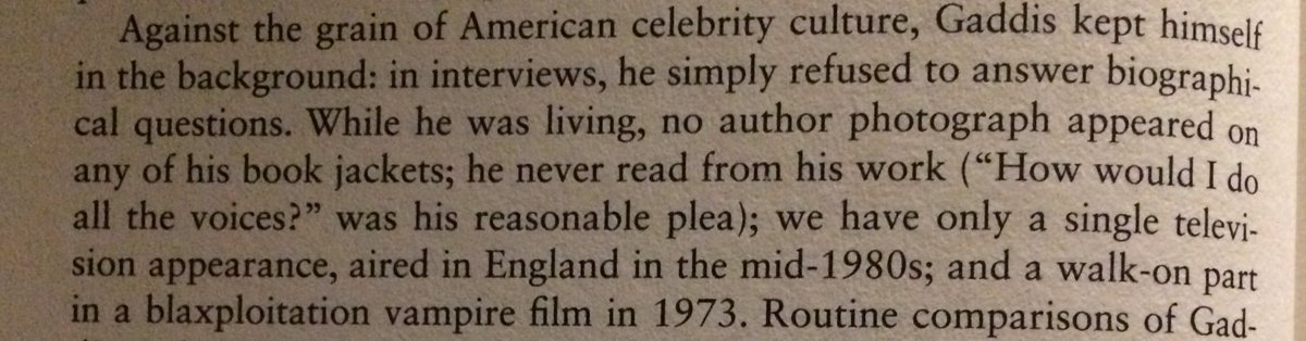 ok I really didn’t see the last bit coming (from the biography of William Gaddis)