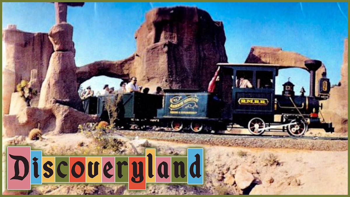 DiscoverylandVC's tweet photo. New episode! In part one of “The Mine Train”, we explore the inspiration and creation of the Rainbow Caverns Mine Train. Part two will be available next week. 

Available from your favorite podcast provider and YouTube. https://t.co/7d6qeklqdq