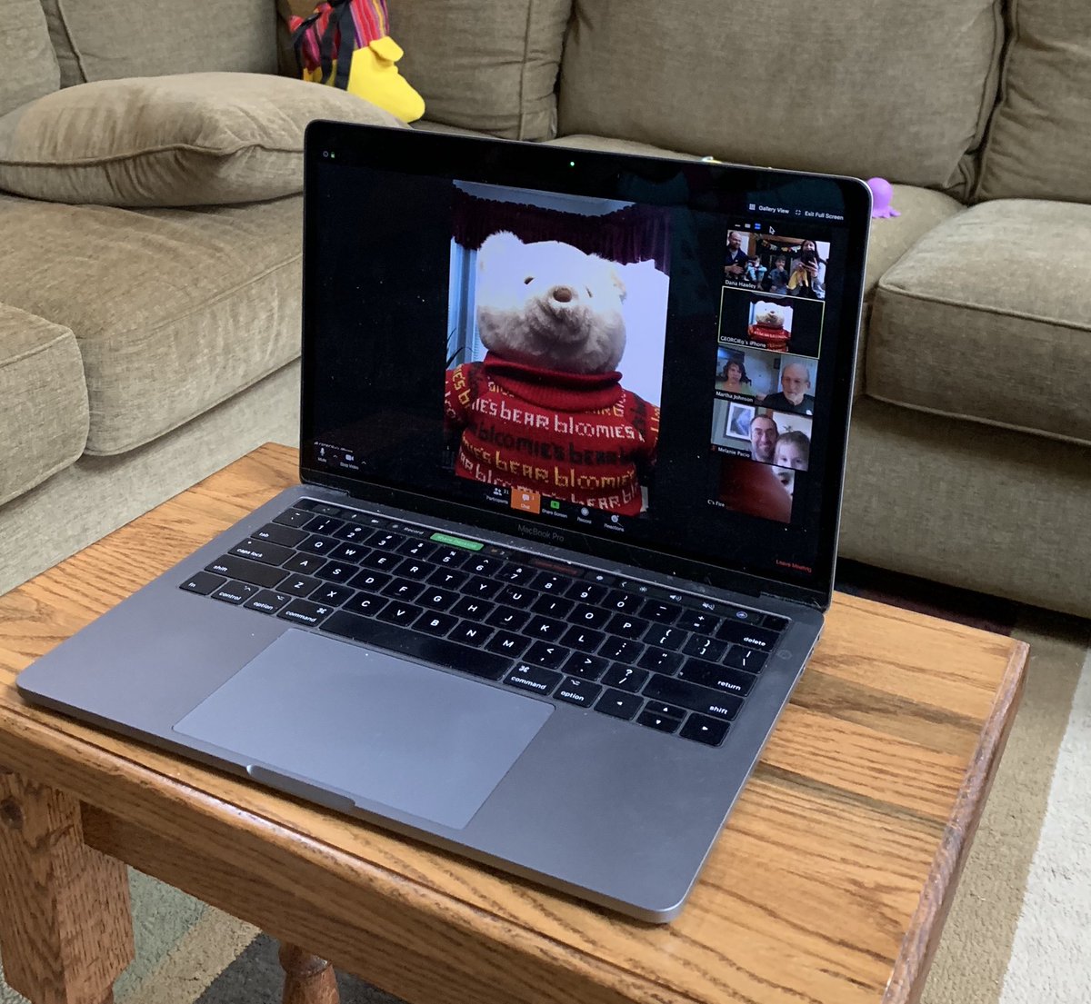 HawleyDana's tweet image. Been in Zoom meetings with a lot of big talkers lately but this one dominated the meeting without even saying a word #silenceispower