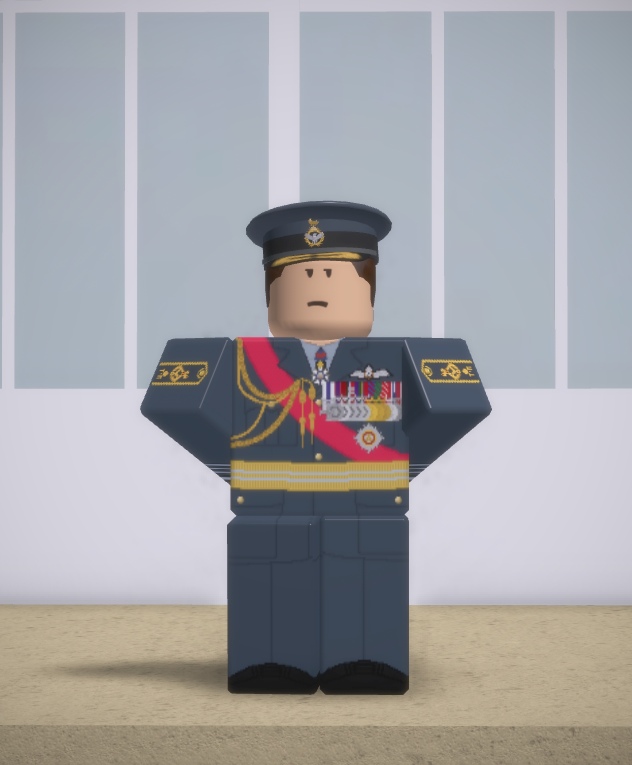 Royal Household Roblox On Twitter The King Is Visiting Royal Air Force Scampton In Lincolnshire Today The Royal Family Have Long Supported The Royal Air Force The Duke Of Gloucester Being The - roblox officer uniform