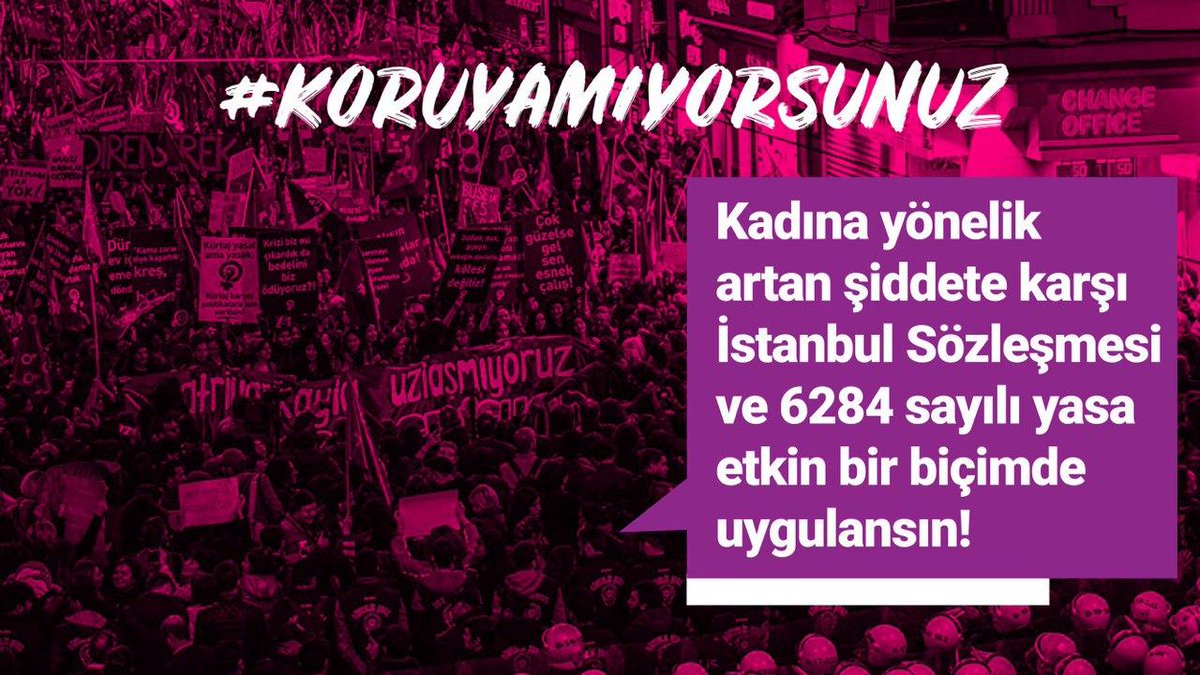 egitimsen's tweet photo. Salgın dönemi uygulamaları ve infaz yasası ile birlikte artan kadına yönelik şiddete karşı İstanbul Sözleşmesi ve 6284 sayılı etkin bir biçimde uygulanmalıdır! #Koruyamıyorsunuz! https://t.co/XKQ4mKyo1c