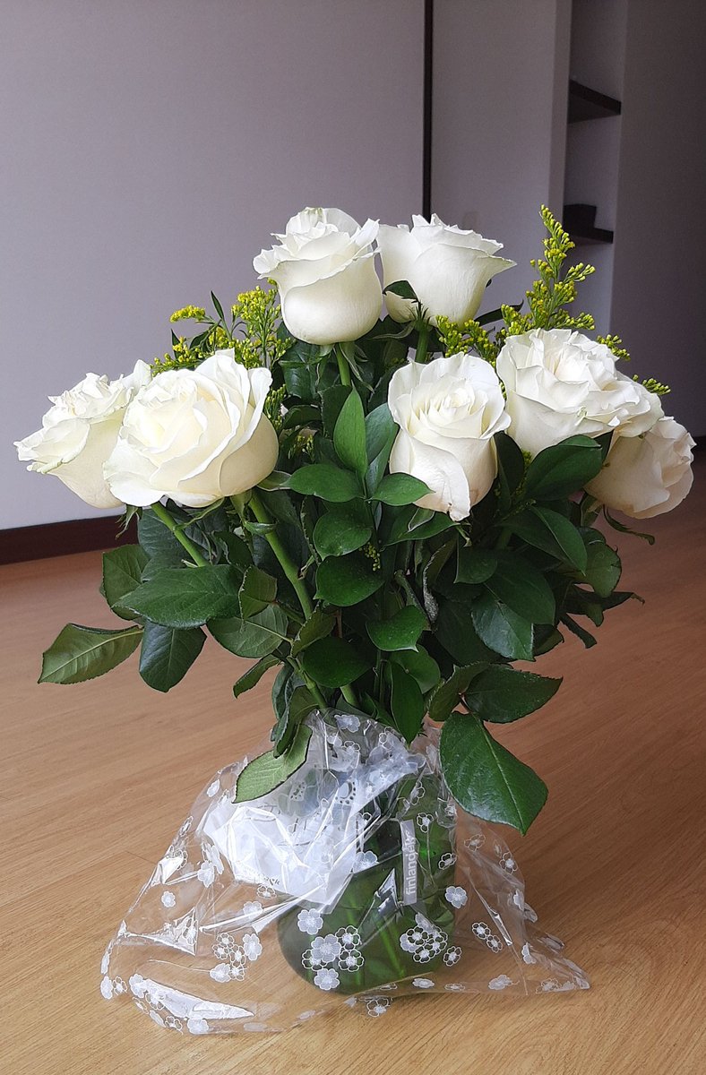Rosas blancas
#FloresDeColombia