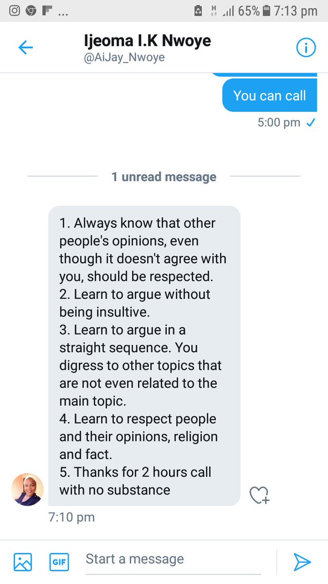 Hello Twitter NG, here's a Rape apologist who sent me a DM few minutes ago, I'm going to make a short thread so y'all can help me RT and report to  @Twitter for her account to be blocked! A rapist opinion should never be accepted because it is a crime against humanityA Thread 