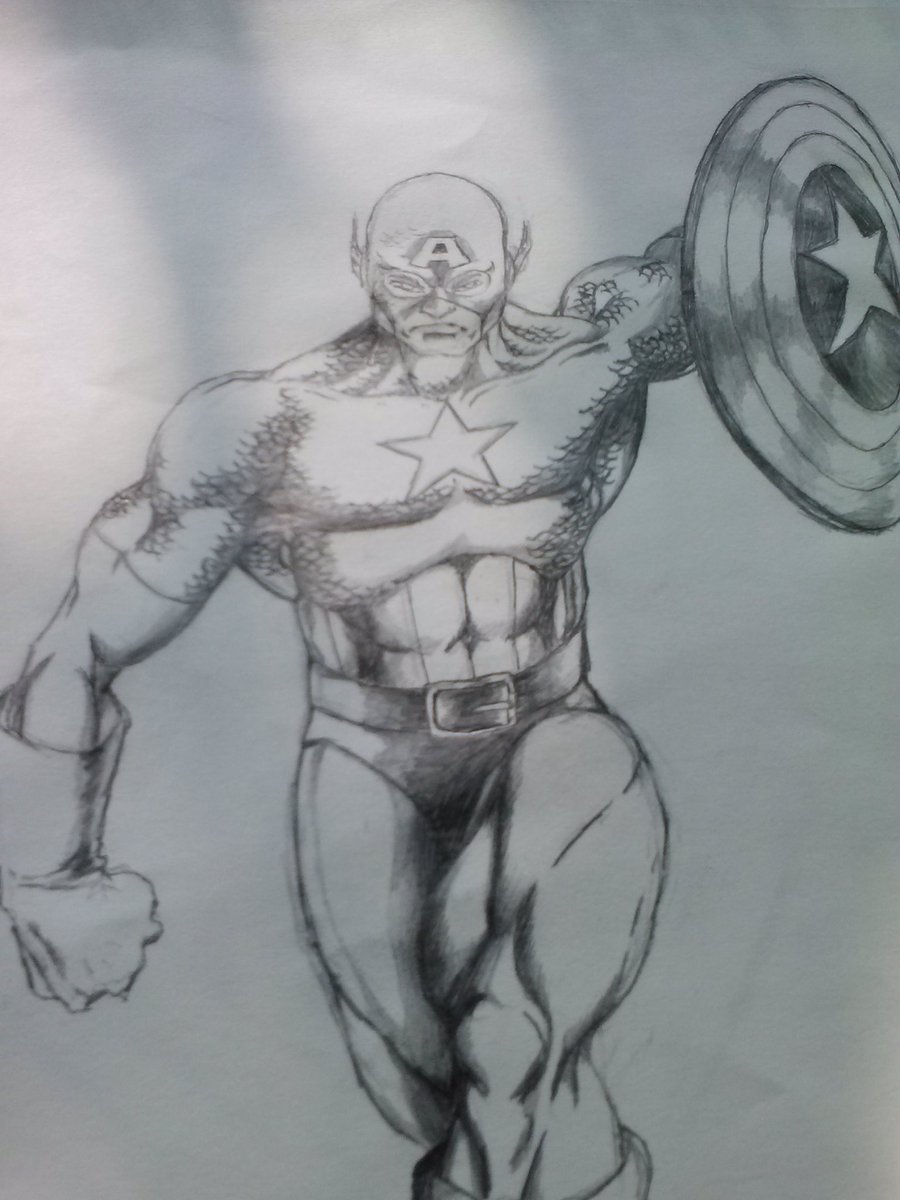 Bklyn32HT's tweet photo. @ChrisEvans  Thank you for the phenomenal job of portraying one of my favorite Marvel characters. Looking forward to watching Defending Jacob.
Self taught artist from Brooklyn.
Again, thank you. https://t.co/2fB6U5MpmZ