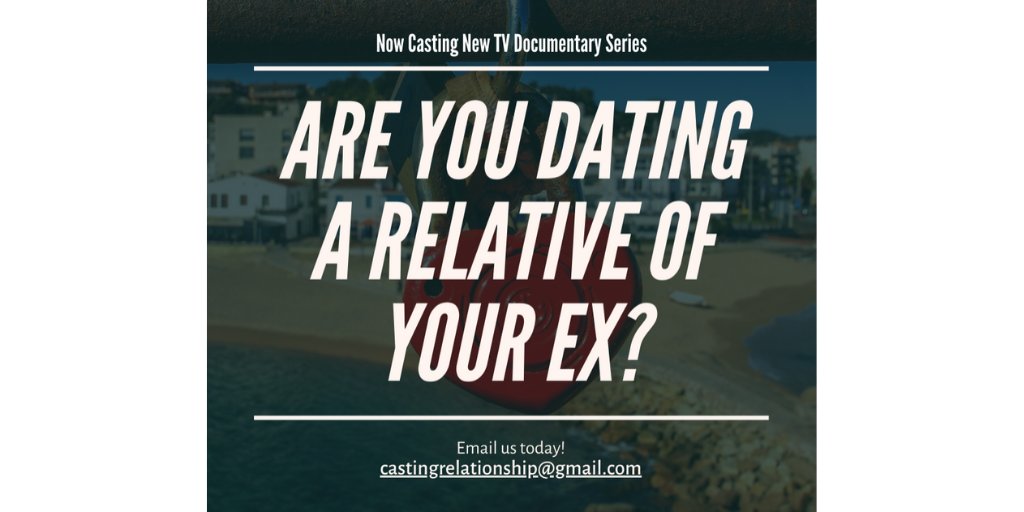 Are you or is someone you know in a #seriousrelationship with a relative of an ex? If so, this is a GREAT opportunity to share your story!!Red heart #realityshowcasting #unconventionallove <a href="/JuliannaCossman/">Julianna Guilianti</a>