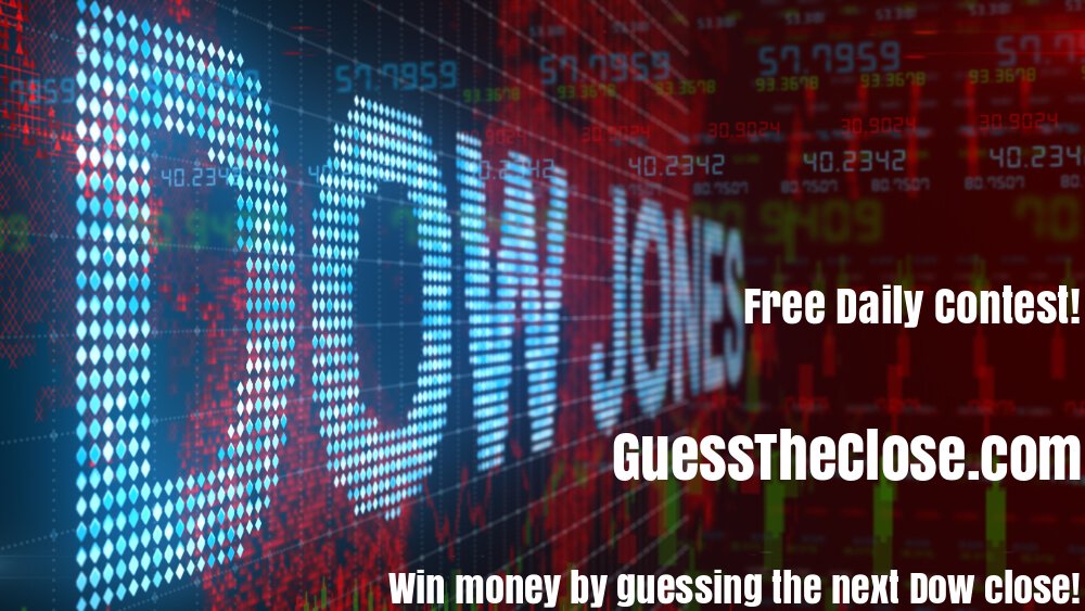 New free contest!! GuessTheClose.com
Win money by guessing the next Dow close!