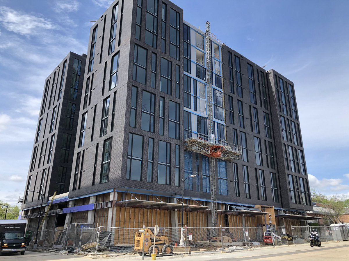 Also west of Union Market on 4th Street NE is this 134-unit project with retail from Edens and Great Gulf (there is a lot of development underway near Union Market)
