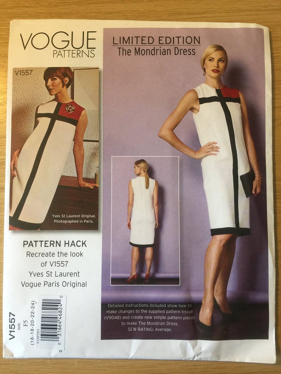 WatsonsVintage's tweet photo. JUST ONE OF THE MANY FABULOUS SEWING PATTERNS AVAILABLE in my #etsy shop:RARE Uncut 2015 Vogue V1557 Limited Edition The Mondrian Dress #PatternHack Sizes 16-24 Recreate the #1960sYvesStLaurentOriginal https://t.co/KwMm4QXTsA #Vogue #SewingPattern #LtdEdition #DressPattern #etsy https://t.co/wTgLYJkf5H