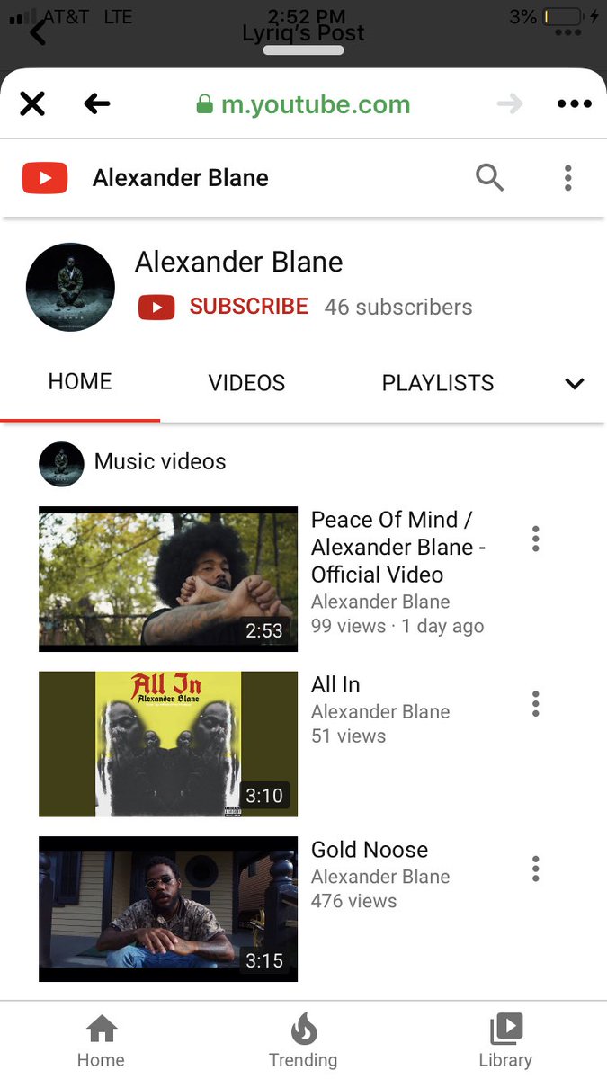 AlexanderBlane's tweet photo. Subscribe 🙏🏽 https://t.co/VA7eexLr99