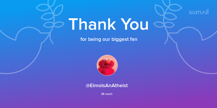 LuckyRabbit39's tweet photo. Our biggest fans this week: ElmoIsAnAtheist. Thank you! via https://t.co/td9CHFkJNS https://t.co/l6g3m3d3pU
