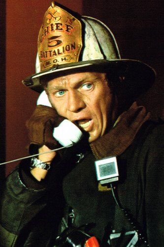 You would have thought that after watching the iconic disaster movie #ToweringInferno, architects would ever have built tower blocks or skyscrapers ever again. You can’t rely on Battalion Chief O’Halloran being around to put them out #SteveMcQueen #PaulNewman 🔥🚒