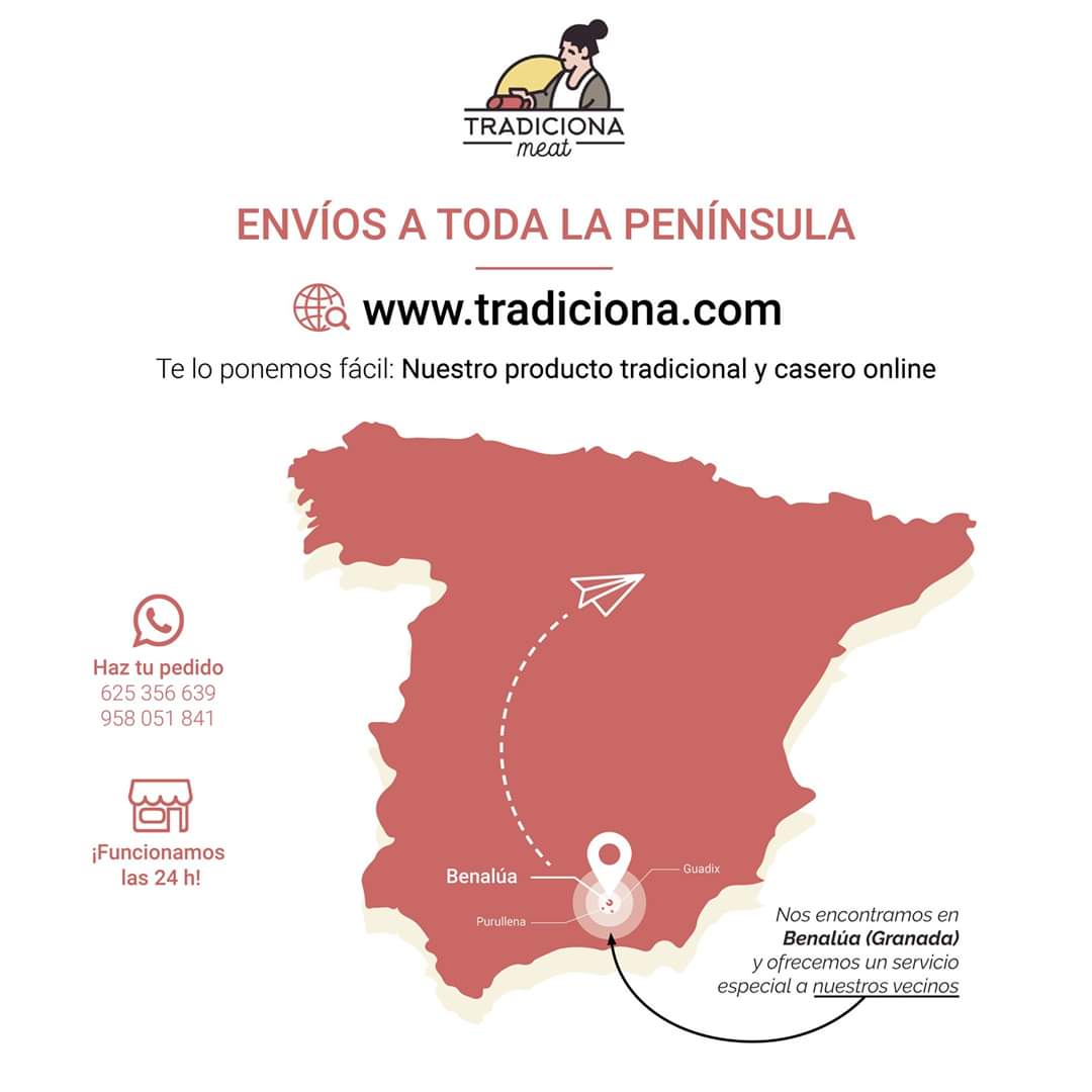 tradicionameat's tweet photo. #tradicionameat 
Despues de mucho tiempo de trabajo, seleccionando sobre múltiples empresas de transportes y eligiendo por regiones la que mejor se adapta a nuestros envíos, garantizamos nuestro servicio a toda la península.
https://t.co/k7akNzW7Lk. https://t.co/THdpRAHkNd