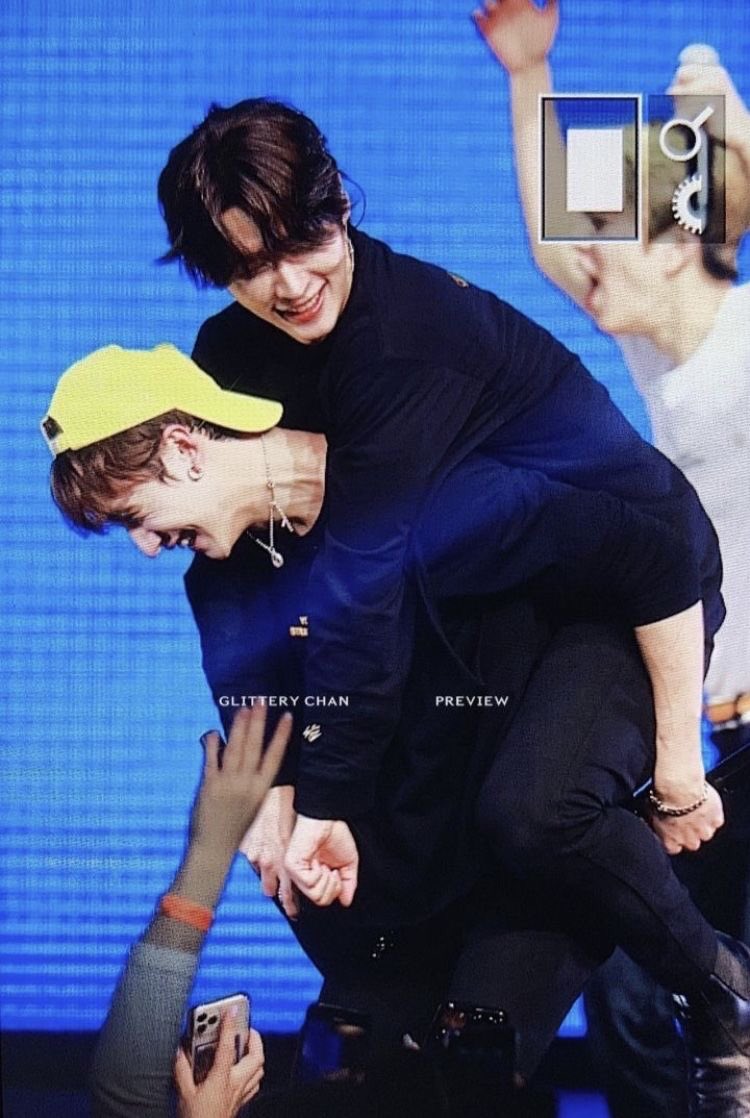 - He always gives him piggyback rides bc he knows how much he loves them and this since day1