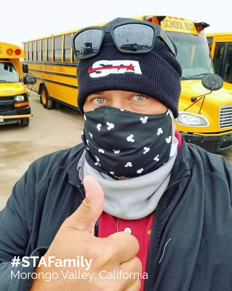 RideSTBus's tweet photo. Have you ever wondered what 1000s of prepared lunches look like? #Busdrivers + #dispatchers from our operation in @MorongoUnified have been working tirelessly to help prepare + deliver meals to students and community members in need. #STAFamily #SchoolBusHero #MealsOntheBus https://t.co/Ca8v2dMT7a
