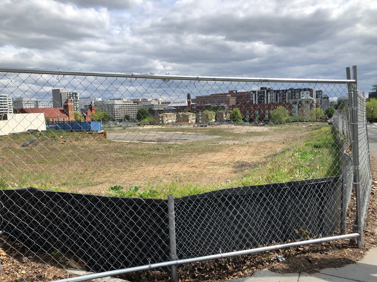 This massive site is the former Sursum Corda community, where Toll Brothers is planning a 1,131-unit development, but it doesn’t look like any work is happening now.