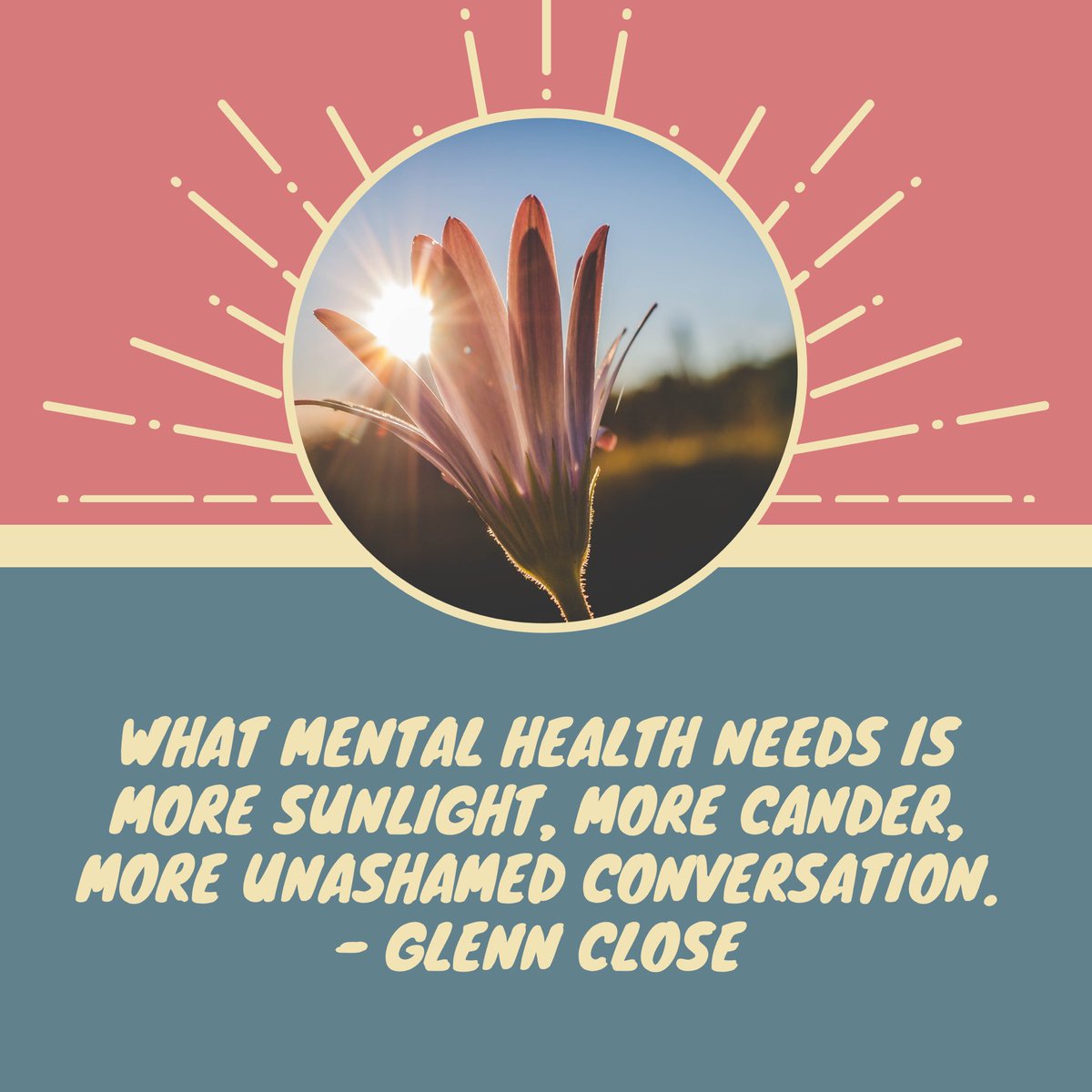 TechAgEdAgComm's tweet image. The sun is out! Continue to keep in contact with your loved ones and even get some fresh air. Most of all, do not be afraid to seek help if you need it. At the end of the day, you will still be walking under the same sun as everyone else ☀️