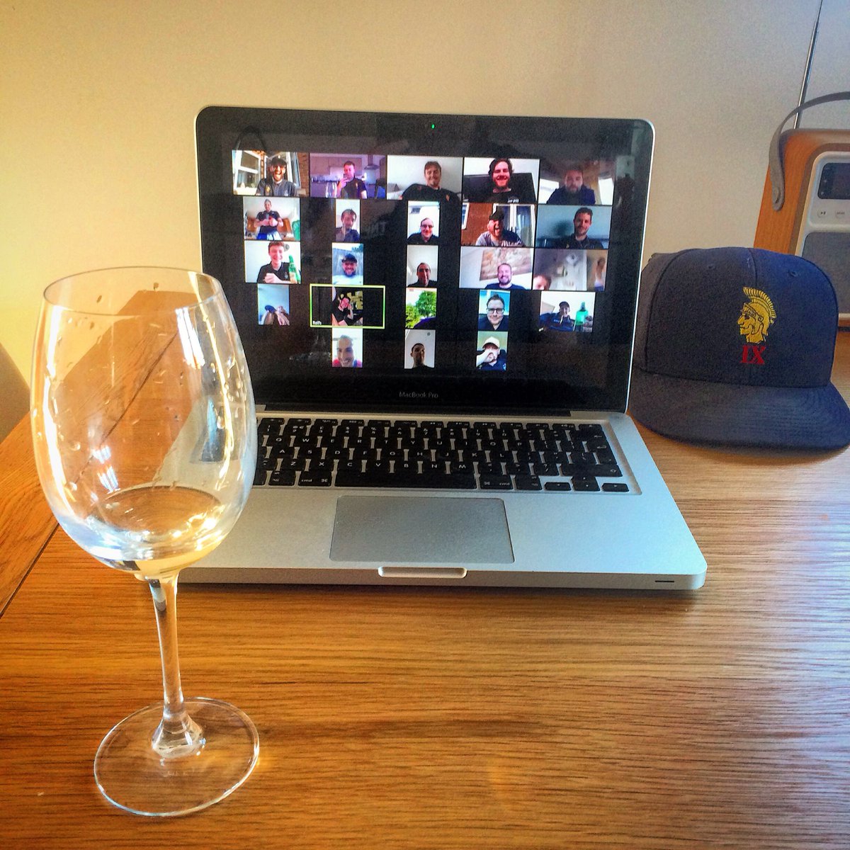 Rob_Cook00's tweet photo. “Order, Order!!! Fines in session!” @LindumCC We may not have had our first league game, but we had our post game drink! #UTL 🏏💸📝🍺🍷 #MaxHimOut https://t.co/qdmO8z6Srz