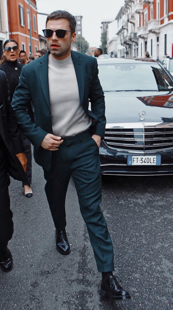 sebastian stan looking expensive — a thread