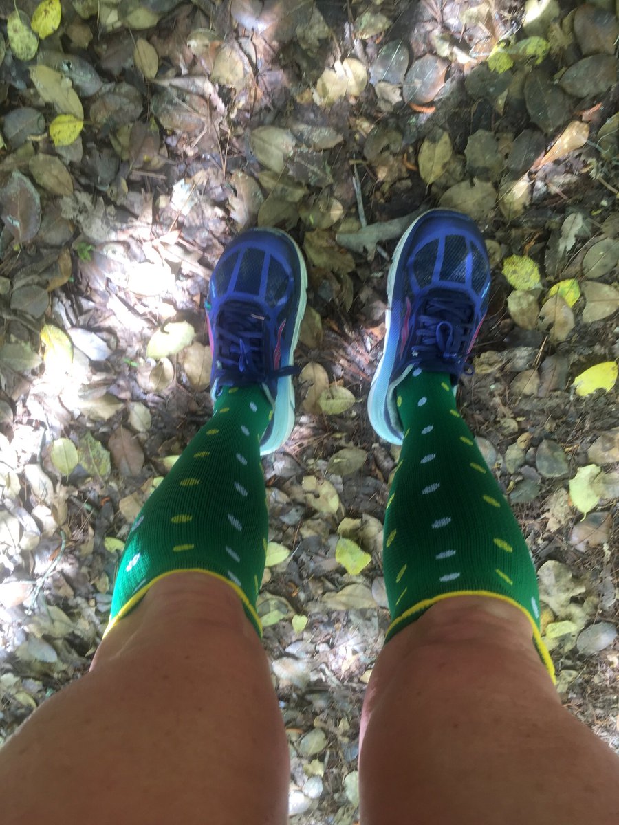 Tekkinheels's tweet photo. Missing my @Grescolts family...so a little #coltsrock spirit on today’s run for all the positive vibes 💚💛💚💛 #galloptogreatness https://t.co/rGmL6IT8jp