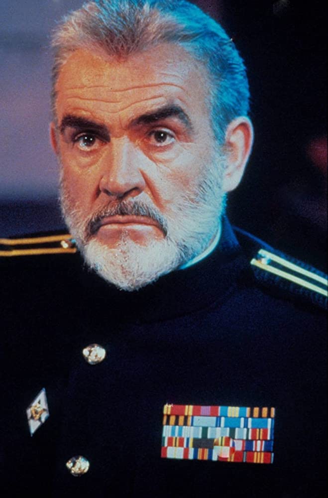No, I don't perv on old men, but: Sean Connery. Post James Bond. Sir is like a fine wine, iykwim. As a bonus, submarines AND Indy Jones (which, if we're honest, is the BEST Indy Jones movie - fight me!). That Indy is hawt, too, helps. *chuckles*