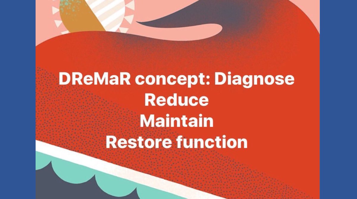 May process generally follows the DReMaR concept. It is the essence of basic orthopedics, Diagnose: decide on a label hypothesis, Reduce: pain, swelling deformity, fear , myths, blockage to movement Maintain: symptomatic and mechanical gains, education trust. Restore function:...