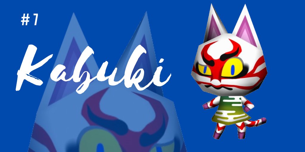 At number 7 we have Kabuki. Kabuki& #39;s eyebrows are the prime example of the saying "eyebrows are sisters, not twins" and for that, we stan.