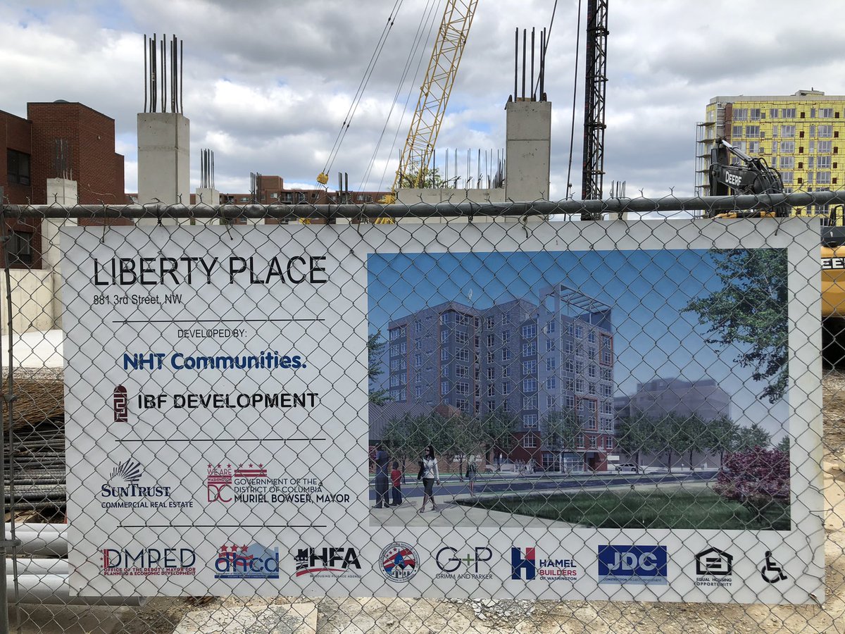 This is Liberty Place at 881 3rd St. NW, planned to include 71 units of affordable housing.
