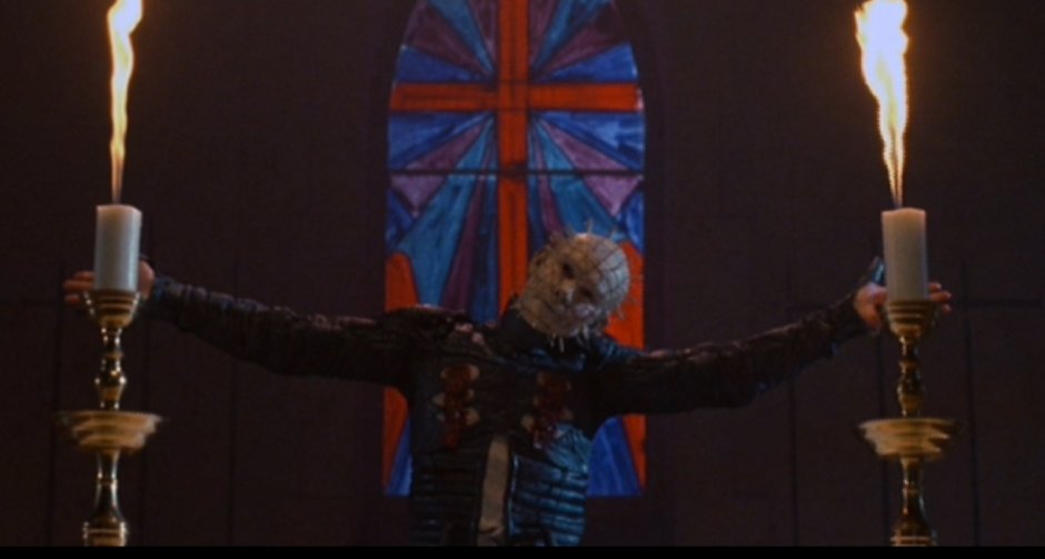 Hellraiser III: Hell on Earth (Anthony Hickox, 1992)Not as good as the first two but Pinhead making quippy one liners was certainly a choice, and that club massacre scene is fucking brilliant stuff