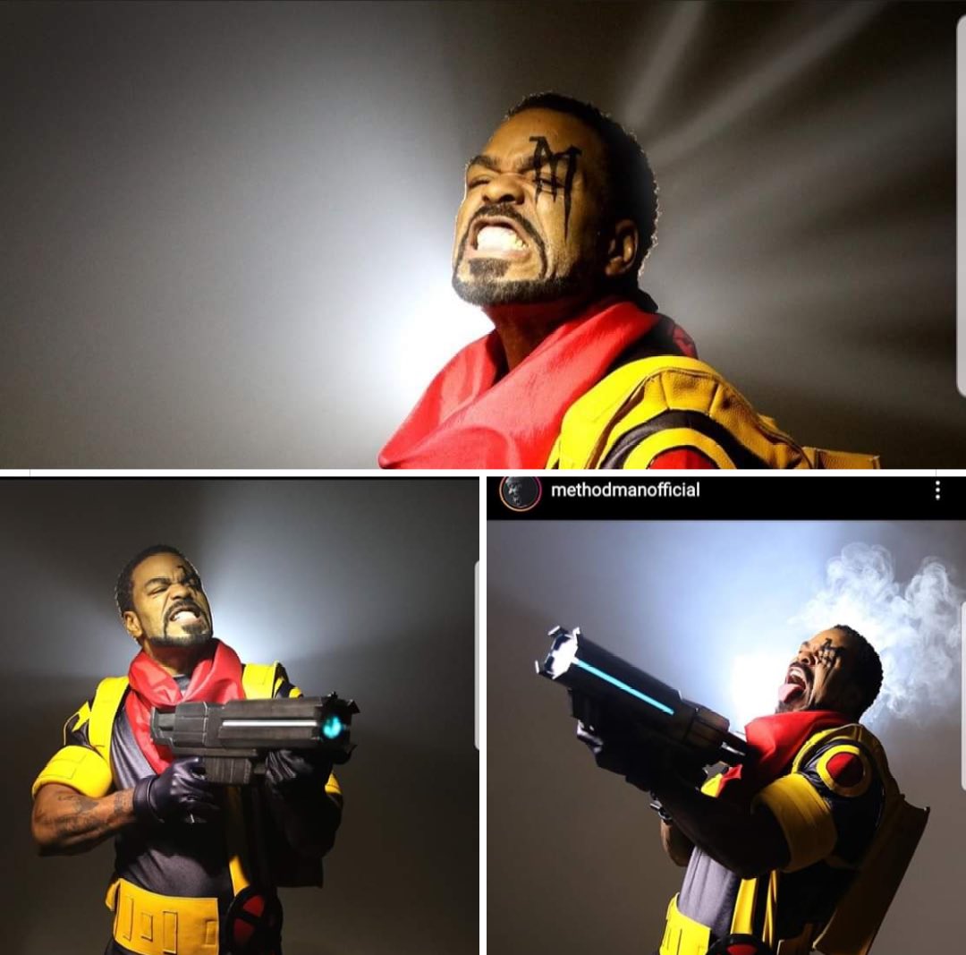 MrNiceGuy513's tweet photo. Method Man Cosplaying as Bishop from #XMen 

That’s all. 

#WuTangForever https://t.co/rxq3fmHDc6