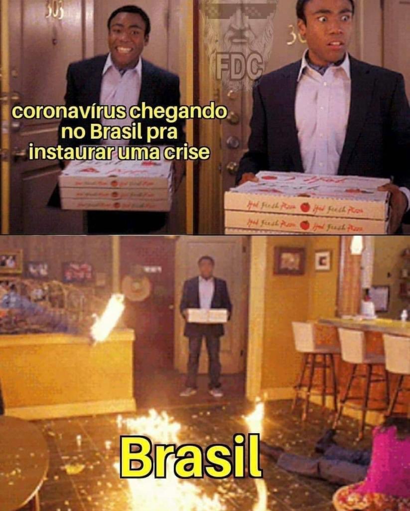 greengodict's tweet photo. corona virus: vou causar a maior crise já vista

brasil: hold my caipirinha https://t.co/5na0yg36F0