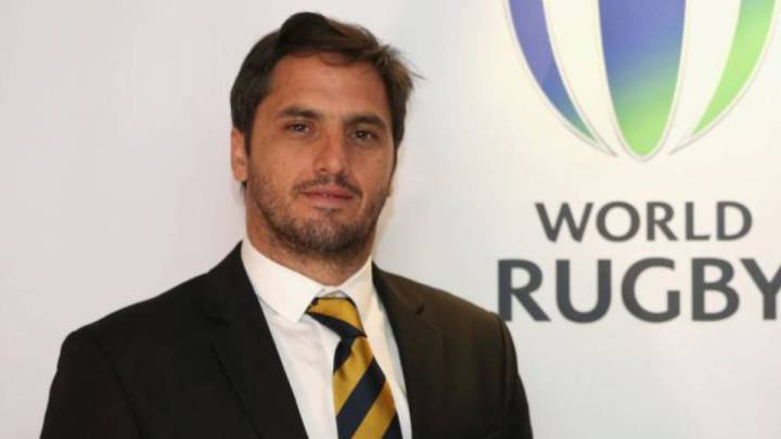sudamericarugby's tweet photo. Agustín Pichot -@AP9_-: "También en el rugby hablamos de #Valores. Propongo 'Un país, un voto' para que sea más realista. Fiji tiene un voto y Argentina, tres. Hay que progresar para que el rugby sea un juego para todos, lo más igual posible".
#GlobalGame 🏉 #AmericasTogether 🌎 https://t.co/s3Y0hFHppM