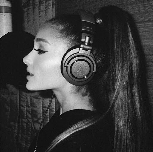 pics of you in studio make my heart so full because i know it’s your home, your happy place and it’s the place where the magic happens. love u, i’m very excited for the new era to start  @ArianaGrande 